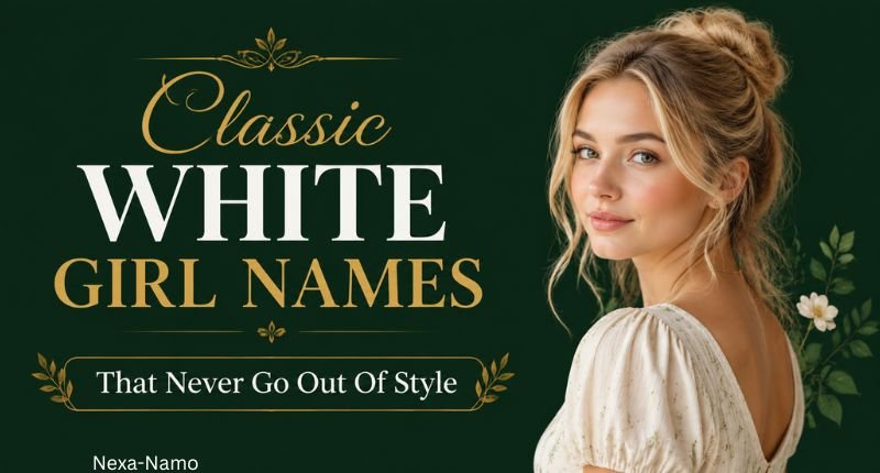 Classic white girl names that never go out of style