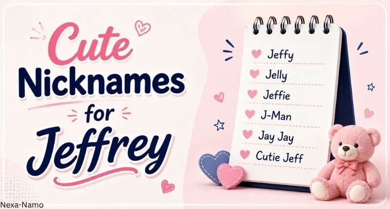 Cute Nicknames for Jeffrey – adorable and sweet nickname ideas
