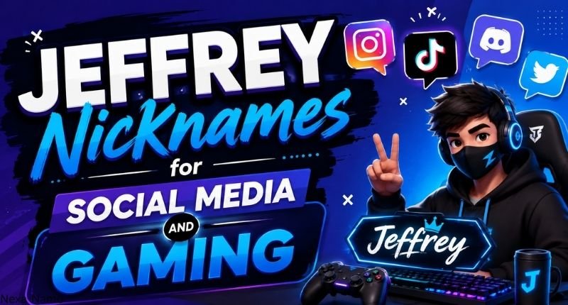Jeffrey Nicknames for Social Media and Gaming – cool username ideas