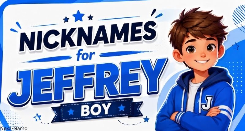 Nicknames for Jeffrey Boy – cool and cute nickname ideas for boys
