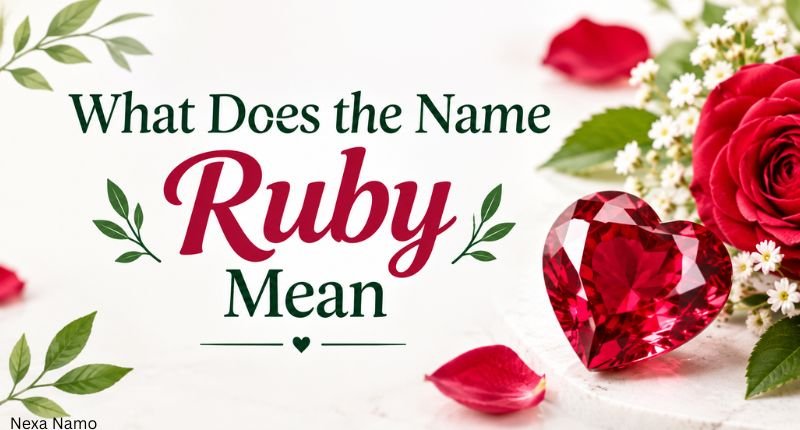 what does the name Ruby mean, Ruby name meaning, meaning and origin of Ruby