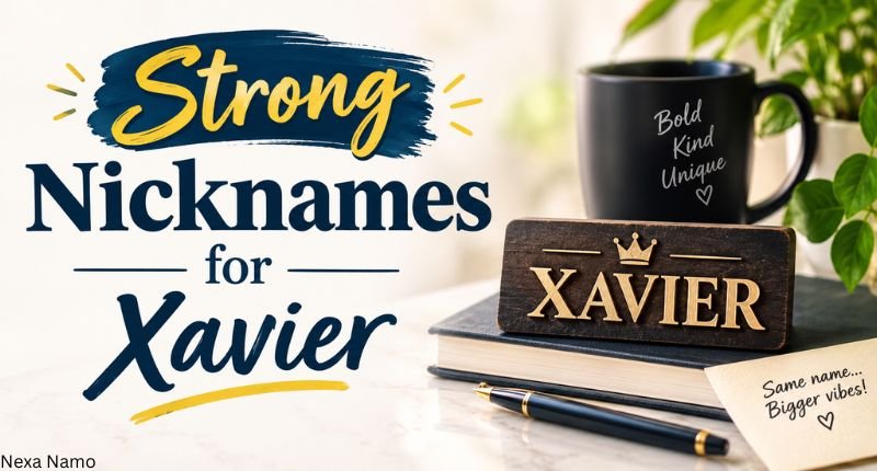 Strong Nicknames for Xavier featuring bold and unique nickname ideas for the name Xavier